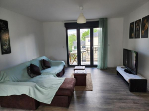Appartement F3 élégant avec balcon à 15 mn de Paris, Stade de France, CDG